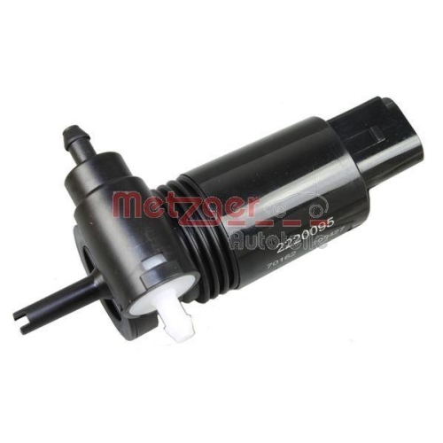 Metzger Autoteile 2220095 Waschwasserpumpe Scheibenreinigung Vorne für