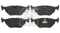 Febi Bilstein 16196 Bremsbelagsatz Scheibenbremse Hinterachse für Bmw Rover Saab