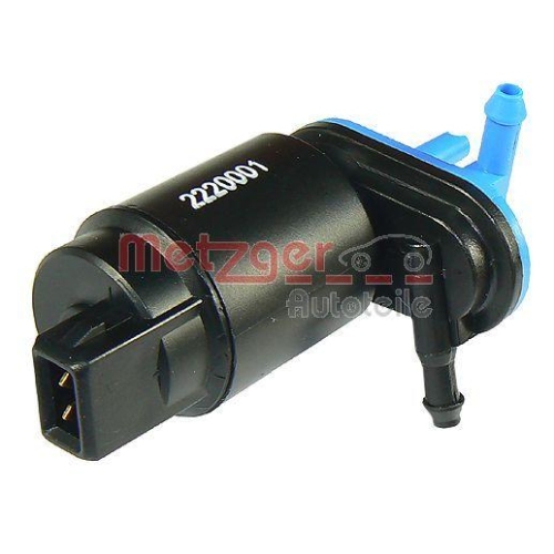 Metzger Autoteile 2220001 Waschwasserpumpe Scheibenreinigung Vorne für Chrysler