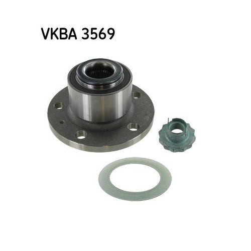 Skf VKBA 3569 Radlagersatz Vorderachse für Audi Seat Skoda VW