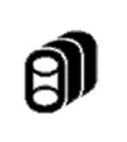 Imasaf 09.11.39 Halter Abgasanlage für Alfa Romeo Fiat Opel Saab