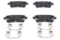 Ate 13.0470-2755.2 Bremsbelagsatz Scheibenbremse Hinterachse für Opel Saab