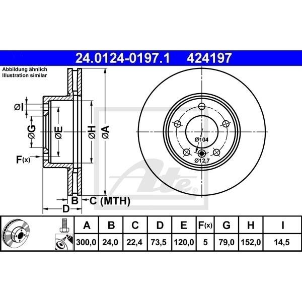 ATE BREMSSCHEIBEN BREMSE BREMSEN BREMSBELÄGE KIT VORNE BMW 3-ER E90 E91 E92