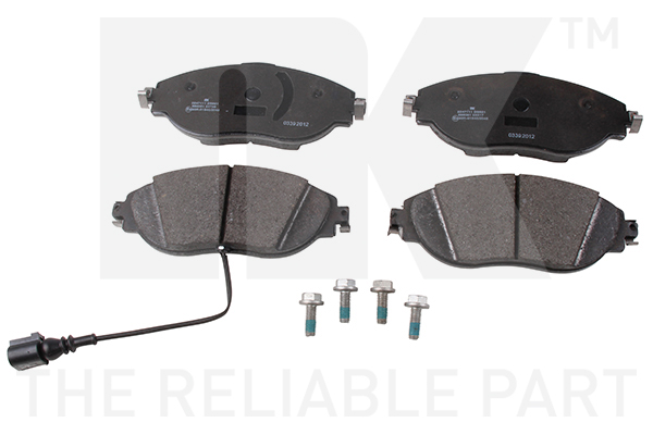 NK BREMSSCHEIBEN BELÄGE VORNE für VW PASSAT 3C B8 + CC 358 357