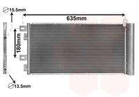 Van Wezel 06005256 Kondensator Klimaanlage für Bmw