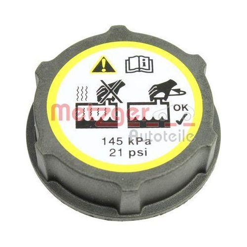 Verschlussdeckel, Kühlmittelbehälter