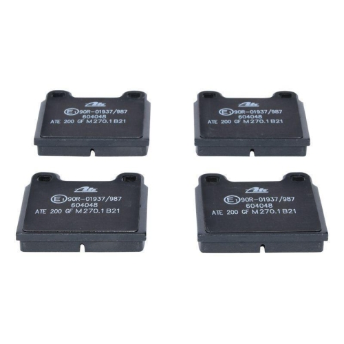 Ate 13.0460-4048.2 Bremsbelagsatz Scheibenbremse Vorderachse für Opel Porsche