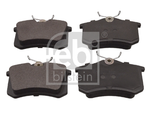  febi BREMSSCHEIBEN + BELÄGE HINTEN für AUDI A3 8P VW GOLF 5 6 SKODA OCTAVIA YETI