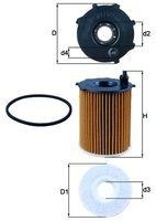 Knecht OX 171/2D Ölfilter für Bmw Citroën Fiat Ford Mazda Mitsubishi Peugeot DS