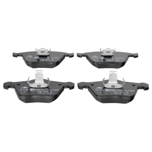 Ate 13.0460-7188.2 Bremsbelagsatz Scheibenbremse Vorderachse für Volvo