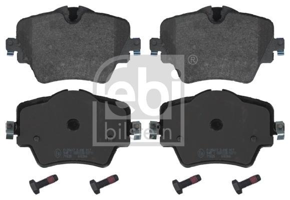 FEBI Bremsscheiben Ø 330mm Beläge Sensor für BMW 5er G30 G31 520i 518/520d vorne