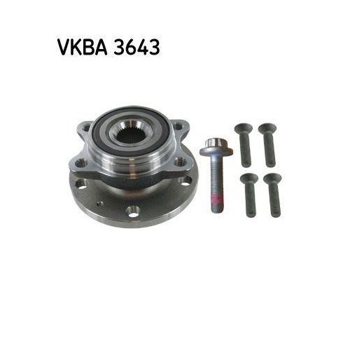 Skf VKBA 3643 Radlagersatz Hinterachse Vorderachse für Audi Seat Skoda VW