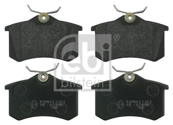 Febi Bilstein Bremsscheiben Beläge vorne hinten für Audi  Seat Skoda VW