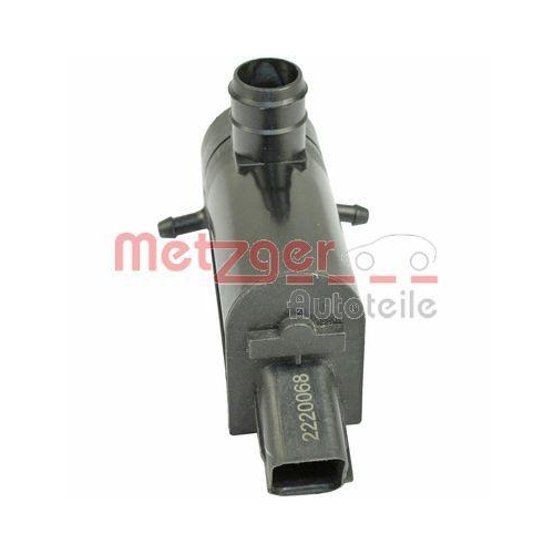 Metzger Autoteile 2220068 Waschwasserpumpe Scheibenreinigung Vorne für Hyundai