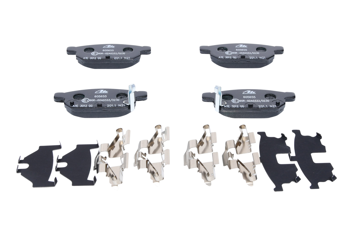 ATE Bremsscheiben Beläge Für Suzuki Swift Iv 1.6 Sport Vitara hinten