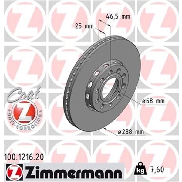 Zimmermann Bremsen Bremsscheiben Beläge Vorne  Hinten für Audi A4 8e2 1.9 Tdi