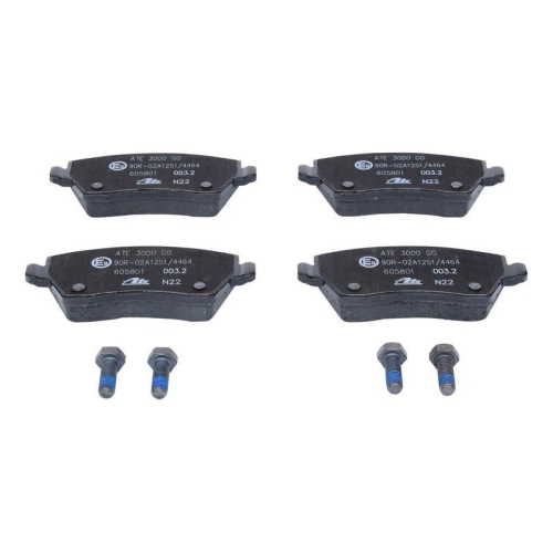Ate 13.0460-5801.2 Bremsbelagsatz Scheibenbremse Vorderachse für Nissan Renault
