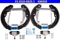 Ate 03.0520-6920.3 Bremsbackensatz Hinterachse