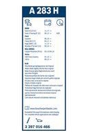 Bosch 3 397 016 466 Wischblatt Hinten für Ford