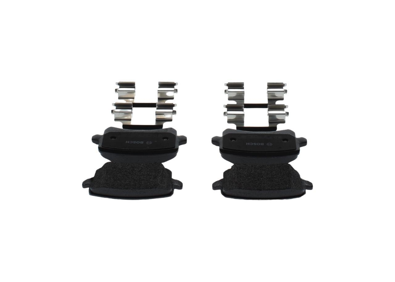 Bosch Bremsen Bremsenset Bremsscheiben + Beläge Hinten für VW GOLF 5 6 TOURAN A3
