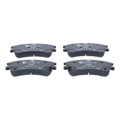 Ate 13.0460-5821.2 Bremsbelagsatz Scheibenbremse Vorderachse für Mazda