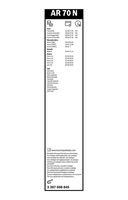 Bosch 3 397 008 845 Wischblatt Beifahrerseitig Fahrerseitig Vorne