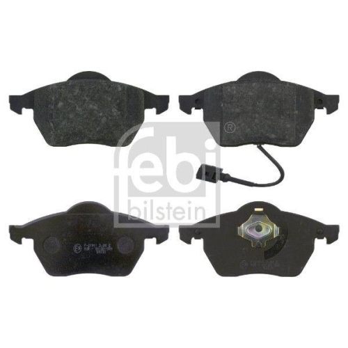 Febi Bilstein 16334 Bremsbelagsatz Scheibenbremse Vorderachse für Audi Seat VW