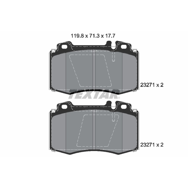 Textar Bremsscheiben Ø345mm Beläge vorne für MERCEDES M-Klasse Ml W163