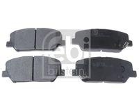 Febi Bilstein 116282 Bremsbelagsatz Scheibenbremse Vorderachse für Hyundai Kia