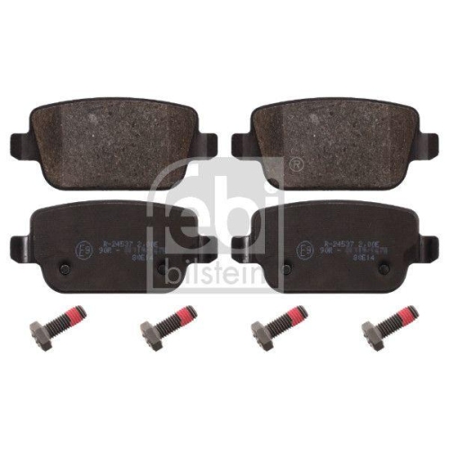 Febi Bilstein 16642 Bremsbelagsatz Scheibenbremse Hinterachse für Ford Volvo