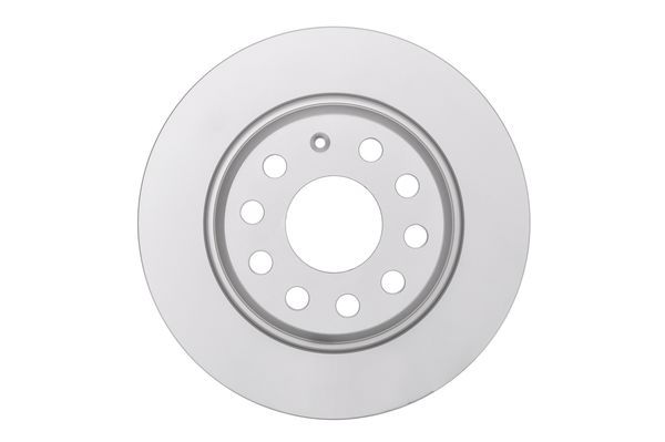 Bosch Bremsscheiben Ø282 Voll Beläge für VW AUDI SKODA SEAT hinten Ele. Festbr