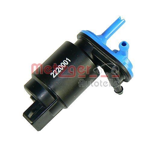 Metzger Autoteile 2220001 Waschwasserpumpe Scheibenreinigung Vorne für Chrysler