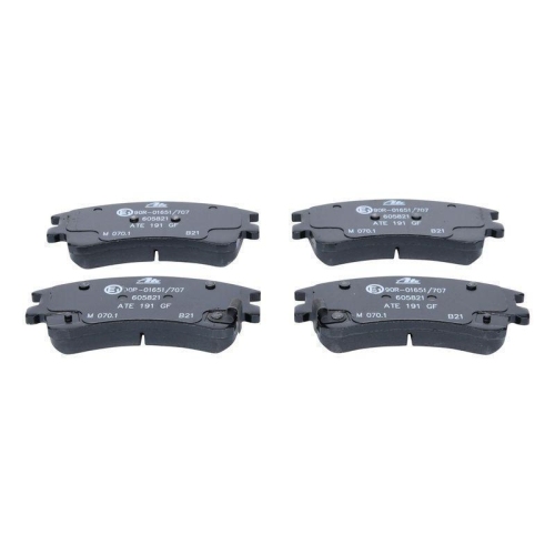 Ate 13.0460-5821.2 Bremsbelagsatz Scheibenbremse Vorderachse für Mazda