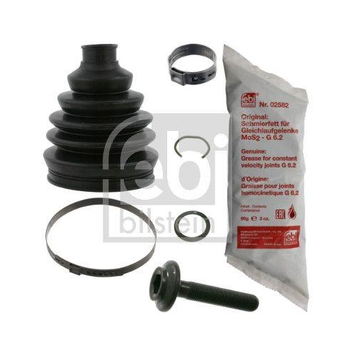 Febi Bilstein 15842 Faltenbalgsatz Antriebswelle Vorderachse Radseitig für Audi