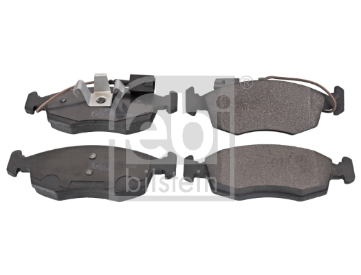 FEBI BREMSSCHEIBEN 257mm + BELÄGE VORNE passend für FIAT PUNTO + EVO 199