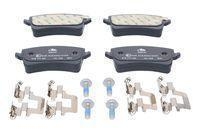 Ate 13.0460-2747.2 Bremsbelagsatz Scheibenbremse Hinterachse für Vag