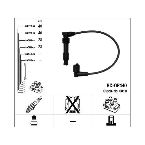 Zündleitungssatz Order-Nr. 0810