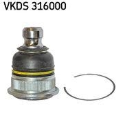 Skf VKDS 316000 Trag /führungsgelenk Vorderachse Beidseitig Unten für Renault