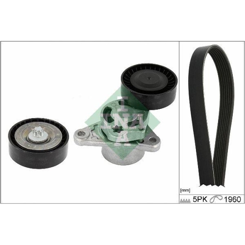 Schaeffler Ina 529 0487 10 Keilrippenriemensatz für Mercedes Benz Mercedes Benz