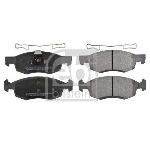 Febi Bilstein 16750 Bremsbelagsatz Scheibenbremse Vorderachse für Nissan Renault