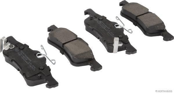 HERTH+BUSS Bremsscheiben Ø276mm Beläge hinten passend für HONDA CIVIC 9 FK FK2