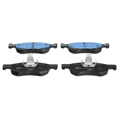 Ate 13.0460-7270.2 Bremsbelagsatz Scheibenbremse Vorderachse für Dacia