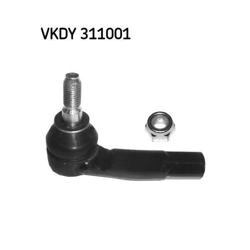 Skf VKDY 311001 Spurstangenkopf Vorderachse Rechts für Audi Seat Skoda VW