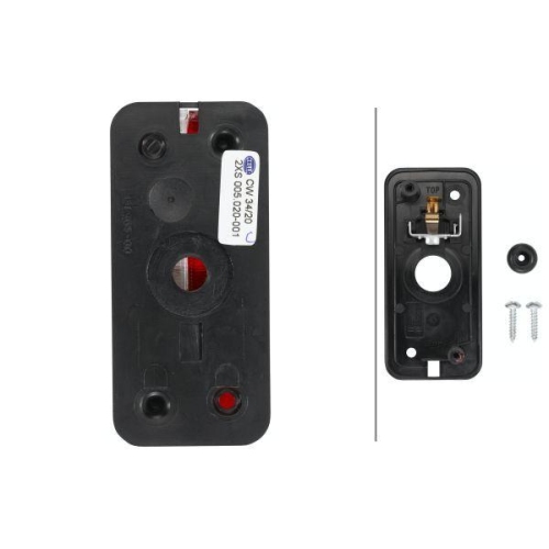 Hella 2XS 005 020-001 Umrissleuchte Links Oben Rechts Seitlicher Anbau für Audi