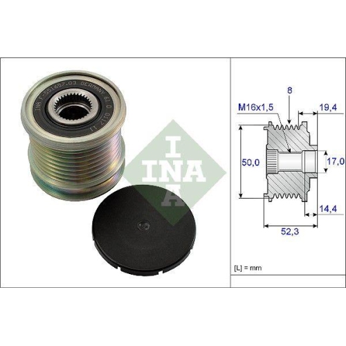 Original INA Generatorfreilauf 535 0111 10