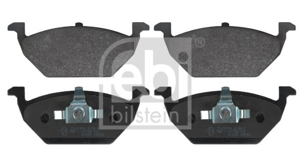 FEBI 16328 Bremsbeläge für VW Audi Skoda 1J0698151 TRW 146x55x20mm Zubehör