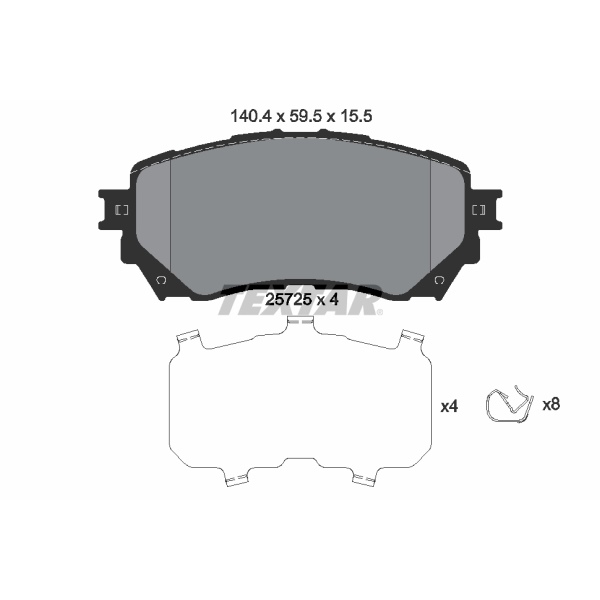 Textar Bremsscheiben 297Mm Beläge vorne Für Mazda 6 Gj Gl Ab Baujahr 2012