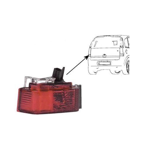 Van Wezel 3781927 Nebelschlussleuchte Links für Opel