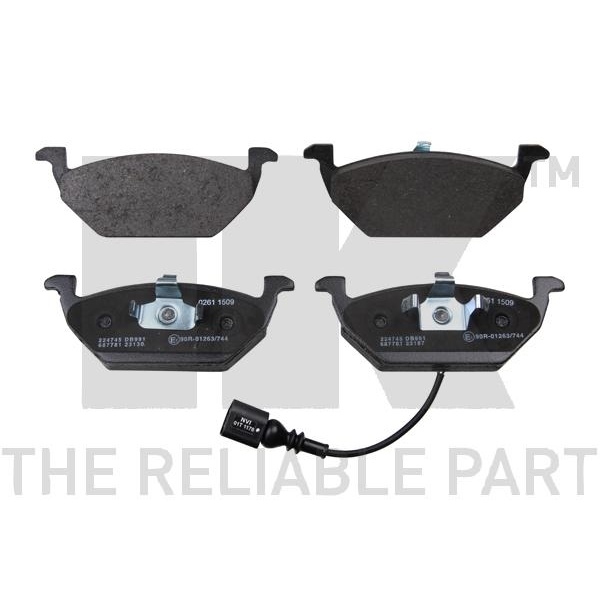 NK BREMSSCHEIBEN + BELÄGE VORNE + HINTEN SEAT IBIZA 4 IV 6J 6J1 6J5 Bj.2008-2017