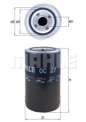 MAHLE Ölfilter